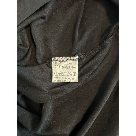 Woman's Size Large "Talk To Me Goose" Top Gun Black /Yellow Tank Top- Unbranded - Picture 7 of 9